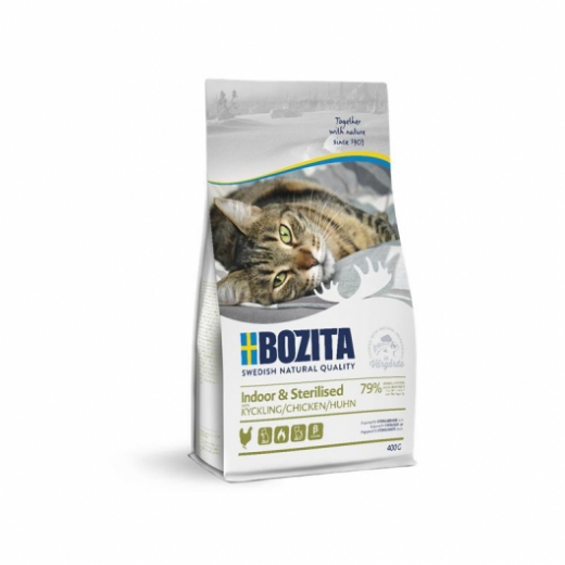 Bozita Indoor & Sterilised Chicken - 400 g